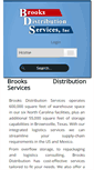 Mobile Screenshot of brooksdistribution.net